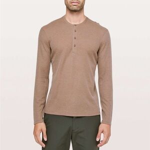 Lululemon‎ Shift Stitch Henley in Twig